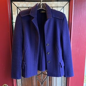 Akris sweater/ blazer size 8 cashmere